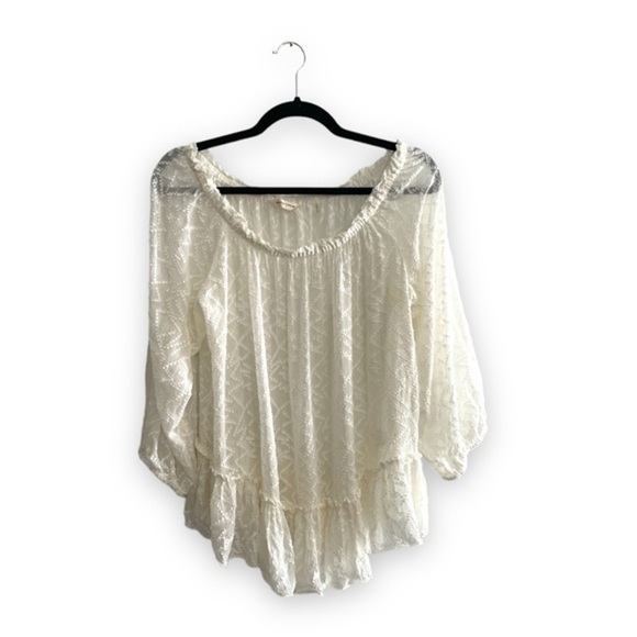 Rebecca Taylor Zig Zag Off Shoulder Top - Picture 4 of 4